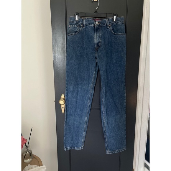 Levi's 550 Jeans Size 10 M Relaxed Tapered Blue Denim - Picture 1 of 7
